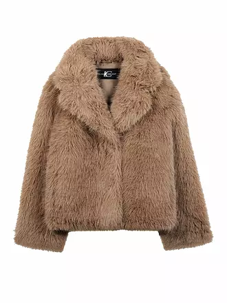 LUISA CERANO | Jacke in Felloptik | 